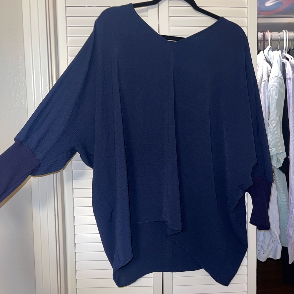 Ivy Jane Navy Blue Blouse